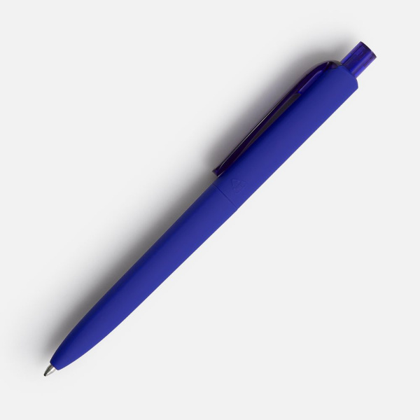 Ручка шариковая Prodir DS8 PRR-Т Soft Touch, синяя