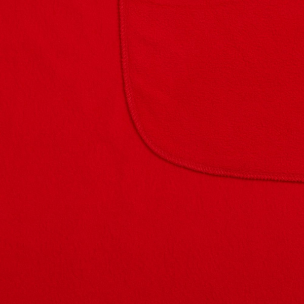 Флисовый плед Warm&Peace, красный