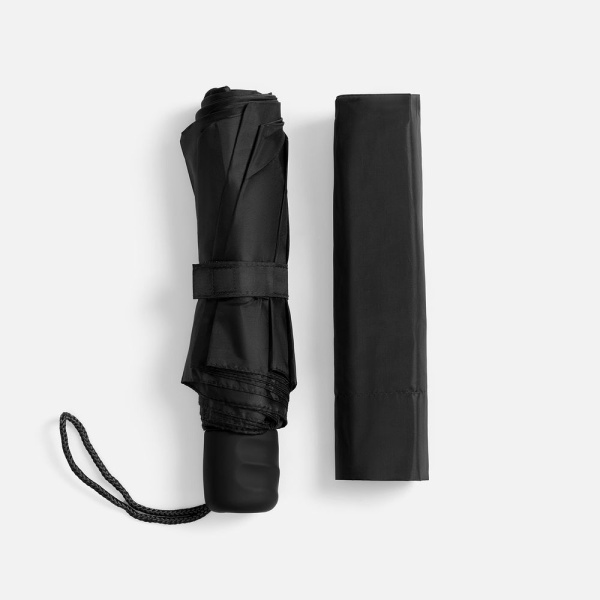 Зонт складной Basic, черный