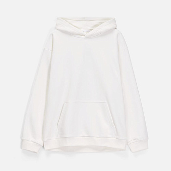 Худи унисекс оверсайз Songo, молочно-белое, размер M/L