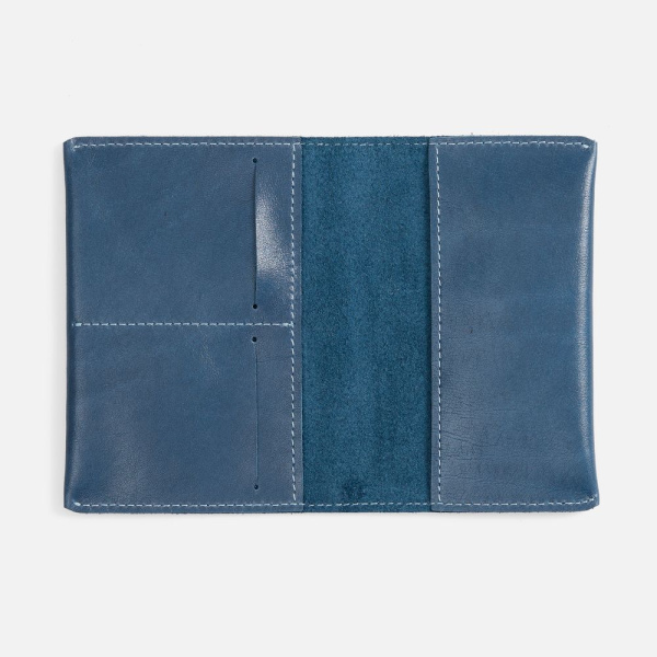 Обложка для паспорта Apache, синяя