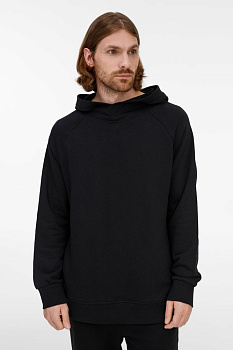 Худи унисекс H5, черное, размер XS/S