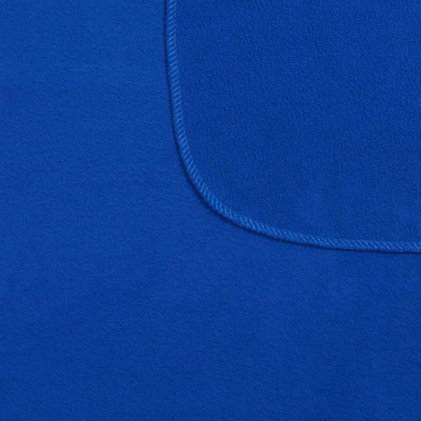 Флисовый плед Warm&Peace XL, ярко-синий